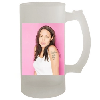 Angelina Jolie 16oz Frosted Beer Stein