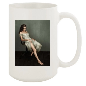 Angelina Jolie 15oz White Mug