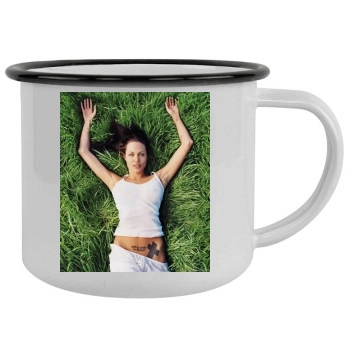 Angelina Jolie Camping Mug