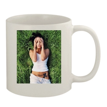 Angelina Jolie 11oz White Mug