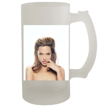 Angelina Jolie 16oz Frosted Beer Stein