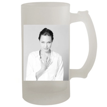 Angelina Jolie 16oz Frosted Beer Stein