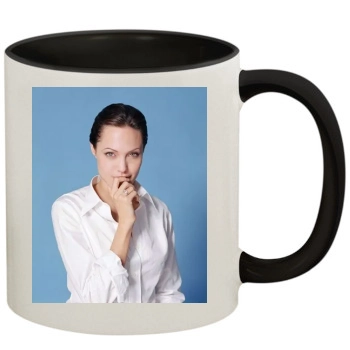 Angelina Jolie 11oz Colored Inner & Handle Mug