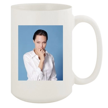 Angelina Jolie 15oz White Mug