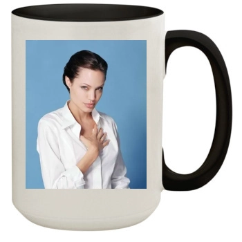 Angelina Jolie 15oz Colored Inner & Handle Mug