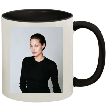 Angelina Jolie 11oz Colored Inner & Handle Mug