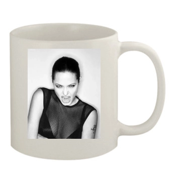 Angelina Jolie 11oz White Mug