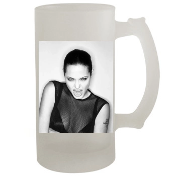 Angelina Jolie 16oz Frosted Beer Stein