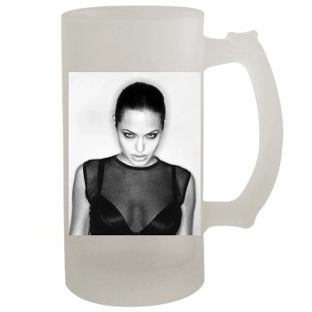 Angelina Jolie 16oz Frosted Beer Stein