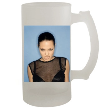 Angelina Jolie 16oz Frosted Beer Stein