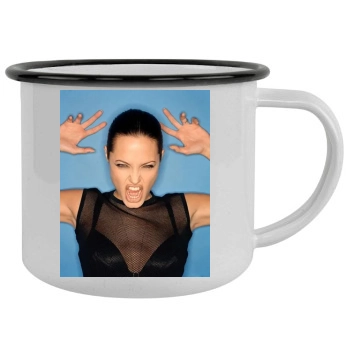 Angelina Jolie Camping Mug