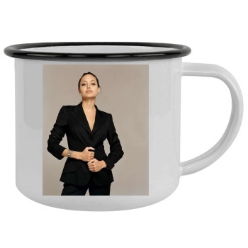 Angelina Jolie Camping Mug