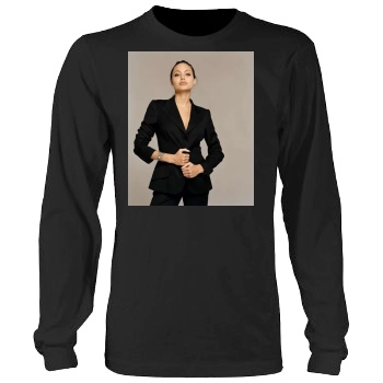 Angelina Jolie Men's Heavy Long Sleeve TShirt