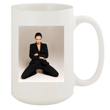 Angelina Jolie 15oz White Mug