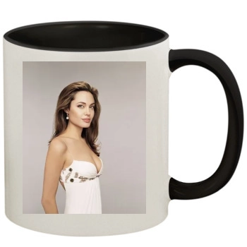 Angelina Jolie 11oz Colored Inner & Handle Mug