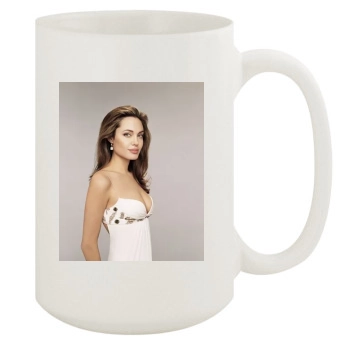 Angelina Jolie 15oz White Mug