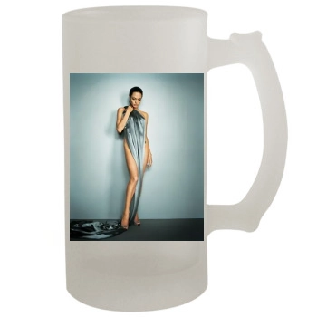 Angelina Jolie 16oz Frosted Beer Stein