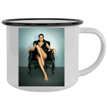 Angelina Jolie Camping Mug