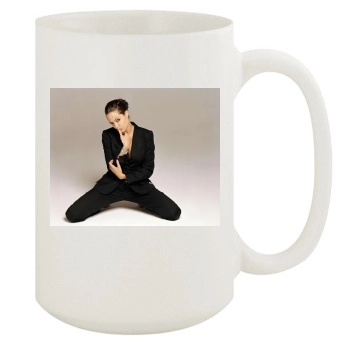 Angelina Jolie 15oz White Mug