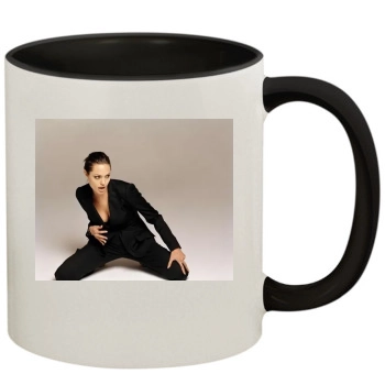 Angelina Jolie 11oz Colored Inner & Handle Mug