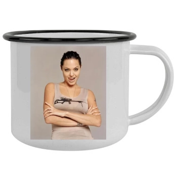 Angelina Jolie Camping Mug