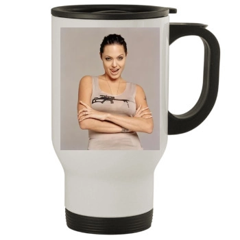 Angelina Jolie Stainless Steel Travel Mug