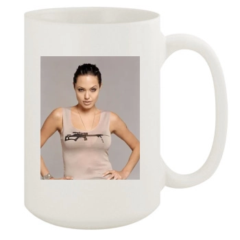 Angelina Jolie 15oz White Mug