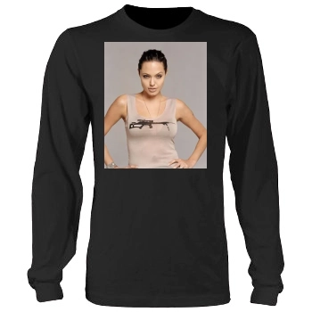 Angelina Jolie Men's Heavy Long Sleeve TShirt