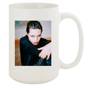 Angelina Jolie 15oz White Mug