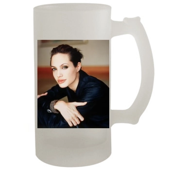 Angelina Jolie 16oz Frosted Beer Stein