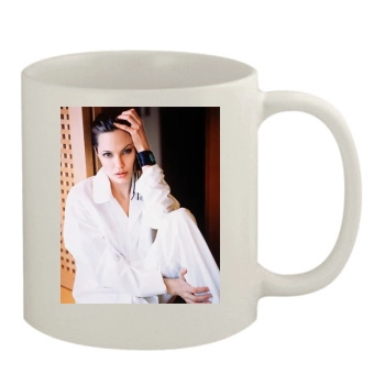 Angelina Jolie 11oz White Mug