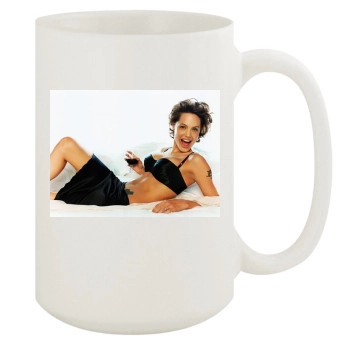 Angelina Jolie 15oz White Mug