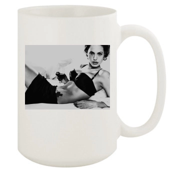 Angelina Jolie 15oz White Mug