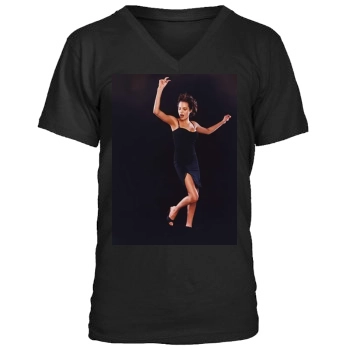 Angelina Jolie Men's V-Neck T-Shirt