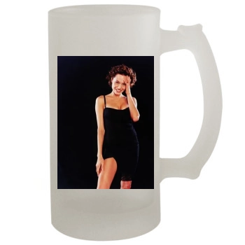 Angelina Jolie 16oz Frosted Beer Stein