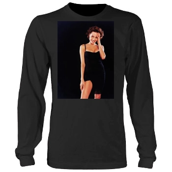 Angelina Jolie Men's Heavy Long Sleeve TShirt