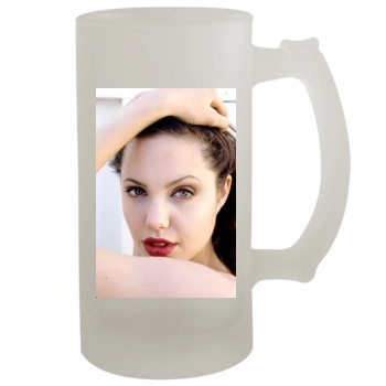 Angelina Jolie 16oz Frosted Beer Stein