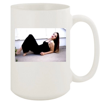 Angelina Jolie 15oz White Mug