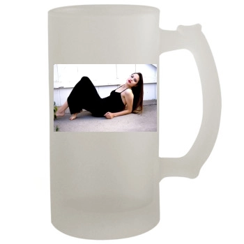 Angelina Jolie 16oz Frosted Beer Stein