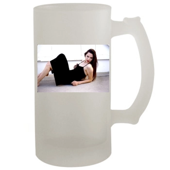 Angelina Jolie 16oz Frosted Beer Stein