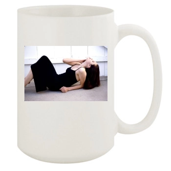 Angelina Jolie 15oz White Mug