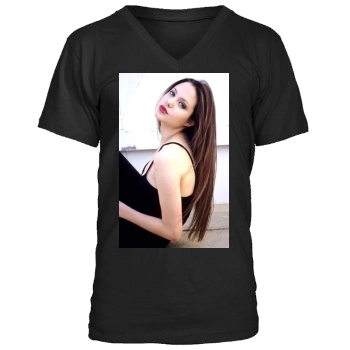 Angelina Jolie Men's V-Neck T-Shirt