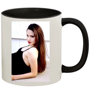 Angelina Jolie 11oz Colored Inner & Handle Mug