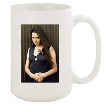 Angelina Jolie 15oz White Mug