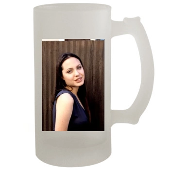 Angelina Jolie 16oz Frosted Beer Stein