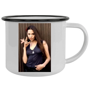 Angelina Jolie Camping Mug