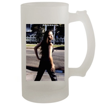 Angelina Jolie 16oz Frosted Beer Stein