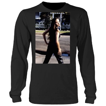 Angelina Jolie Men's Heavy Long Sleeve TShirt