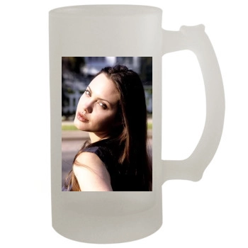 Angelina Jolie 16oz Frosted Beer Stein