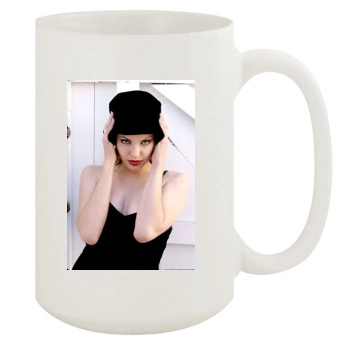 Angelina Jolie 15oz White Mug